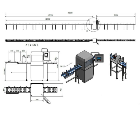 Lakštinio metalo pjovimo įrenginys MCD-21-1