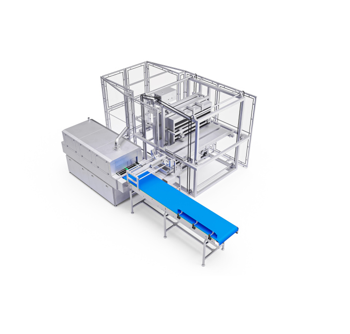 Sūrių iškrovimo, plovimo, transportavimo mašina INNASIPTL-19