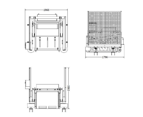Konteinerių iškrovimo mašina KIM2103