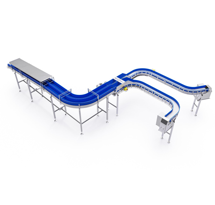 Sūrių lazdelių transportavimo linija INNA1911